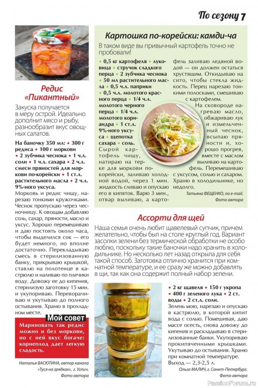 Коллекция кулинарных рецептов в журнале «Сваты. Заготовки №5 2025»