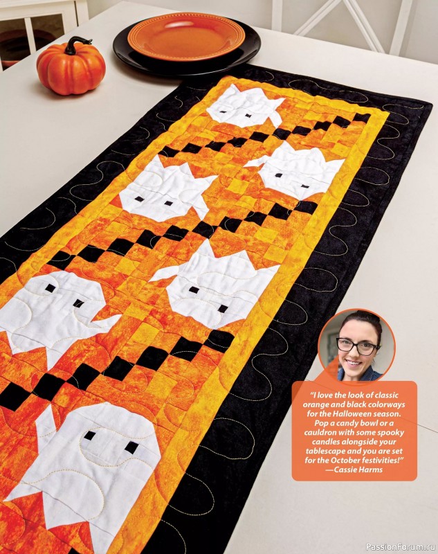 Коллекция проектов для рукодельниц в журнале «Quilter's World - Autumn 2025»