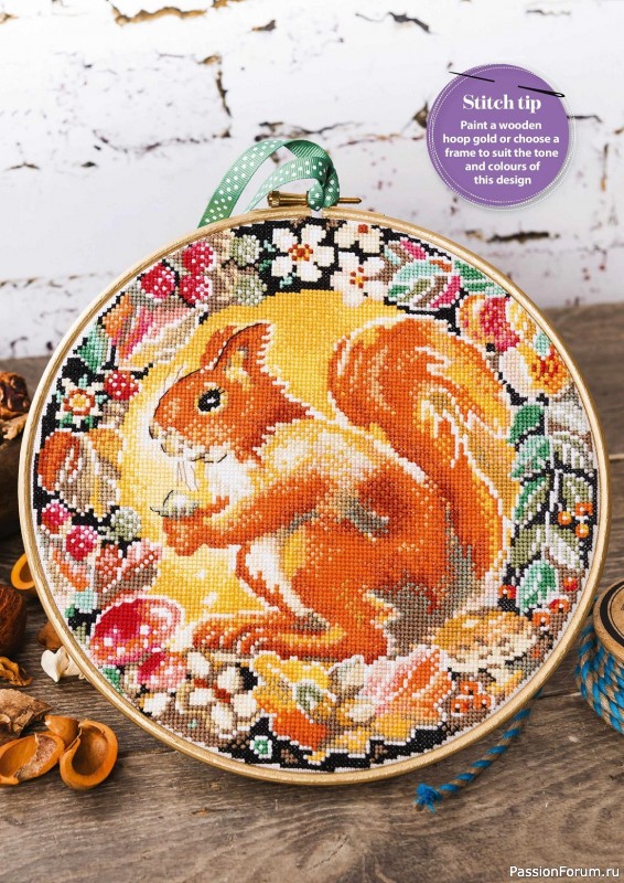 Коллекция вышивки в журнале «Cross Stitch Gold - Animal Collection 2023»