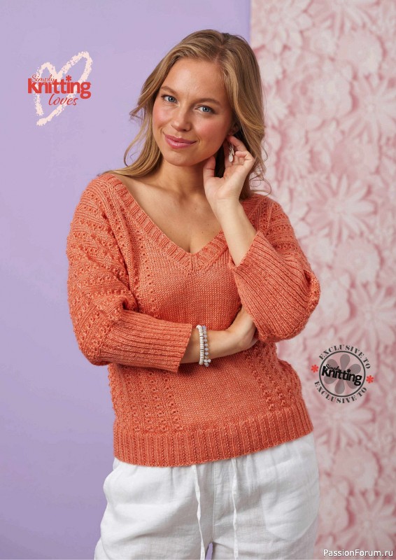 Вязаные проекты крючком в журнале «Simply Knitting №252 2024»