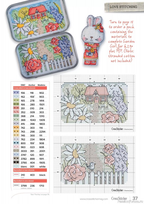 Коллекция вышивки в журнале «CrossStitcher №413 2024»