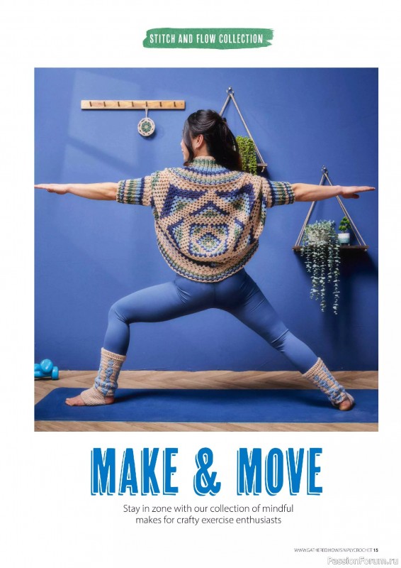 Вязаные проекты крючком в журнале «Simply Crochet №161 2025»