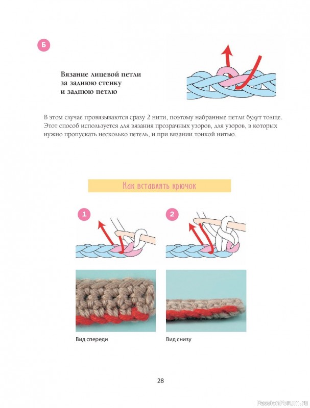 Вязаные проекты в книге «Научись вязать спицами и крючком за неделю»