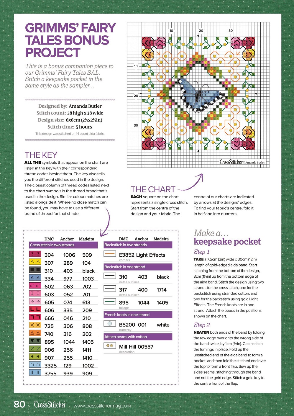 Красивые проекты вышивки крестом в журнале "CrossStitcher №379 2022"