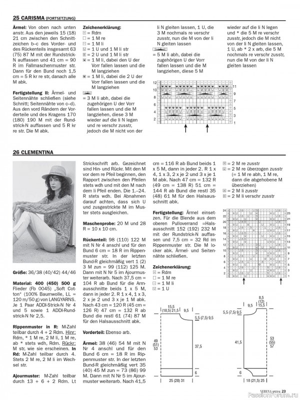 Вязаные модели в журнале «Verena Special V220 2023»