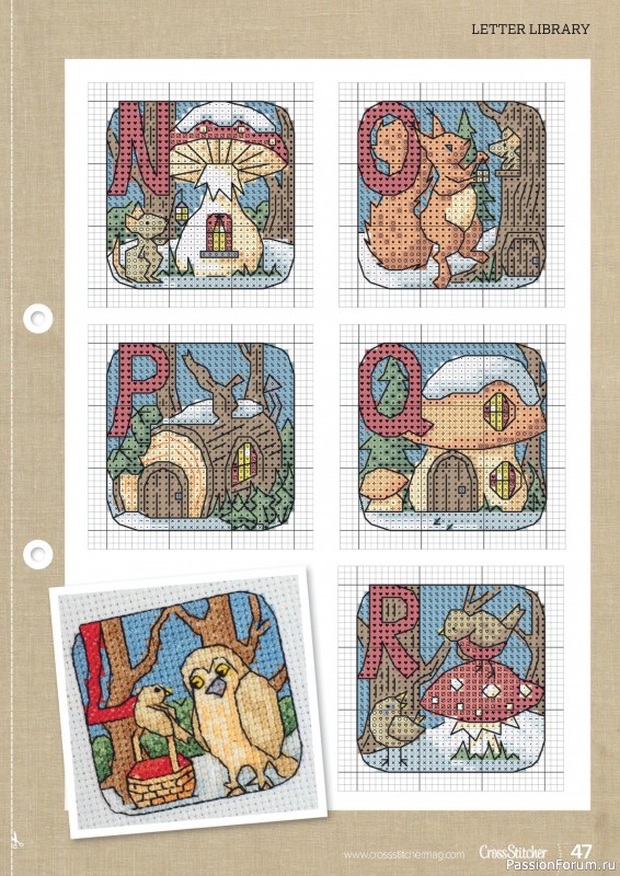 Коллекция вышивки в журнале «CrossStitcher №417 2024»