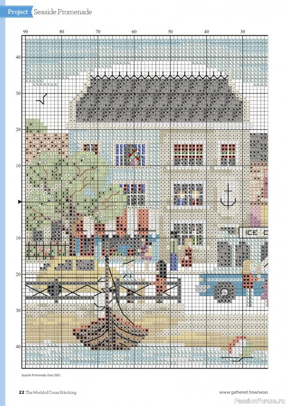 Коллекция вышивки в журнале «The World of Cross Stitching №358 2025»