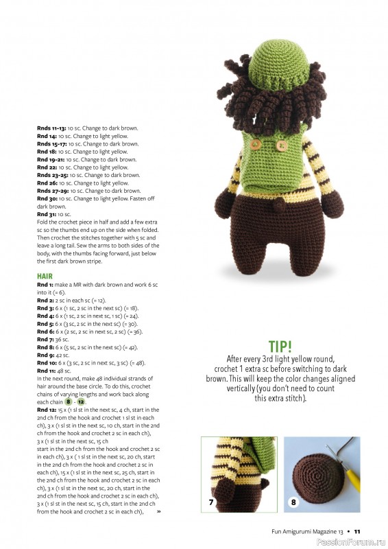 Вязаные проекты крючком в журнале «Fun Crochet Magazine №13 2025»