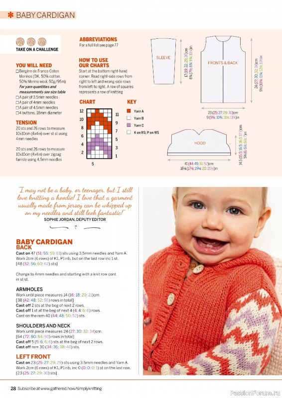 Вязаные проекты крючком в журнале «Simply Knitting №263 2025»