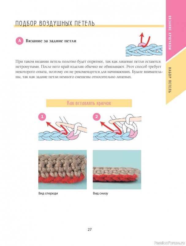 Вязаные проекты в книге «Научись вязать спицами и крючком за неделю»
