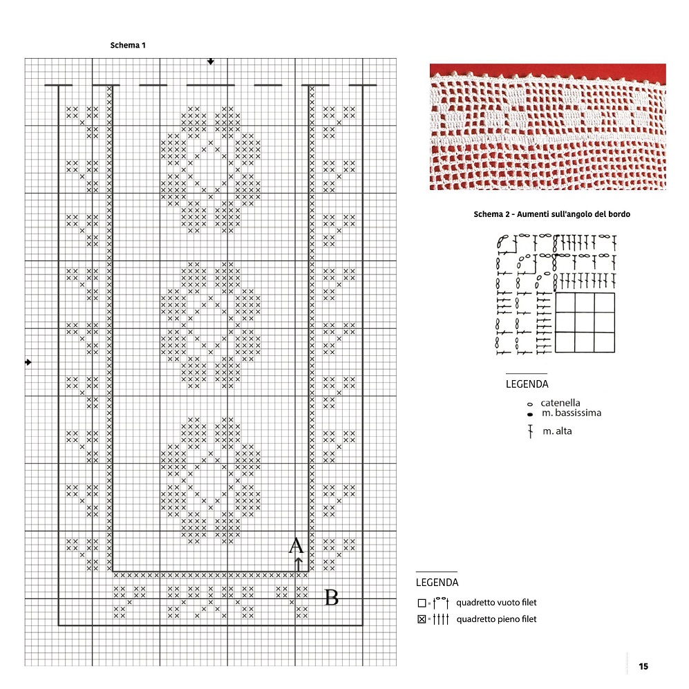 Журнал "Uncinetto Manuale Filet" №4 2021