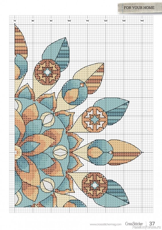 Коллекция вышивки в журнале «CrossStitcher №387 2022»