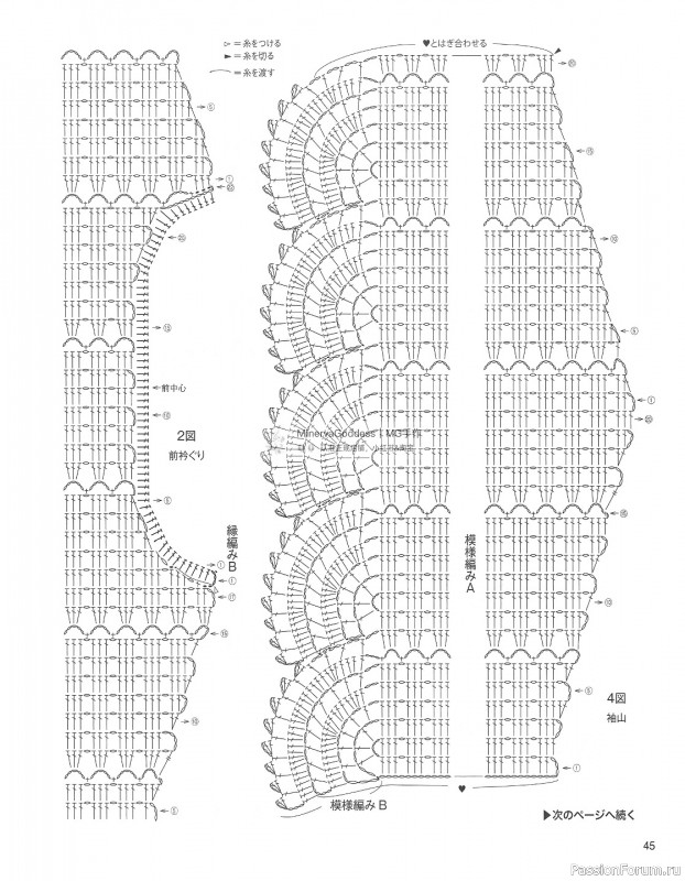 Вязаные модели в журнале «Let's knit series NV80726 2022»