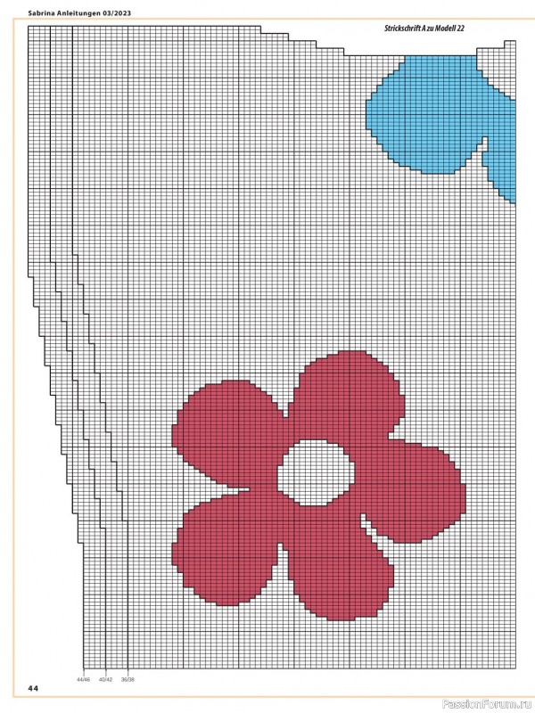 Вязаные модели в журнале «Sabrina №3 2023»