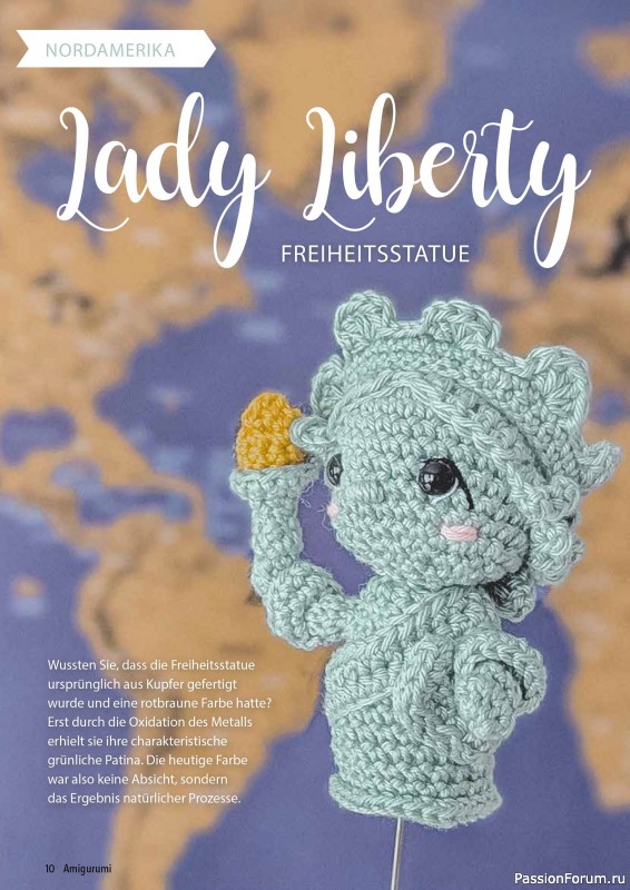 Вязаные проекты крючком в журнале «Amigurumi Magazin №21 2025»
