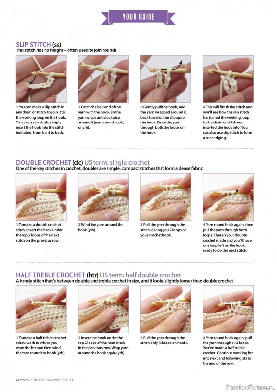 Вязаные проекты крючком в журнале «Simply Crochet №163 2025»