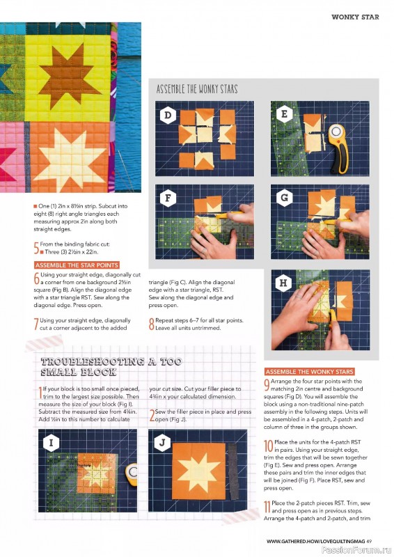 Коллекция проектов для рукодельниц в журнале «Love Patchwork & Quilting №150 2025»