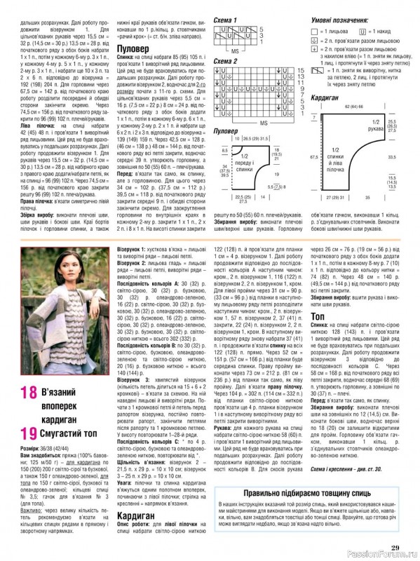 Вязаные модели для весны в журнале «Сабрина №2 2022 Украина»