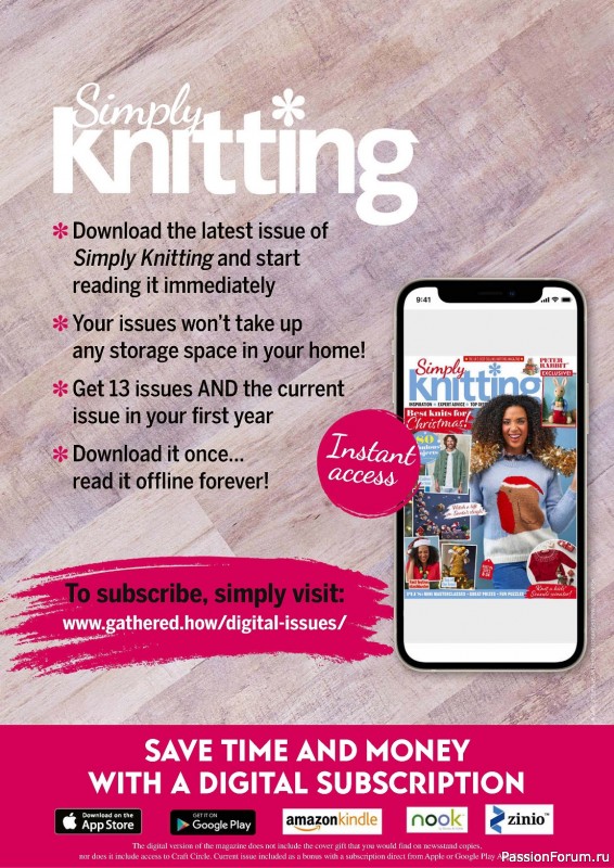 Вязаные проекты крючком в журнале «Simply Knitting №243 2023»