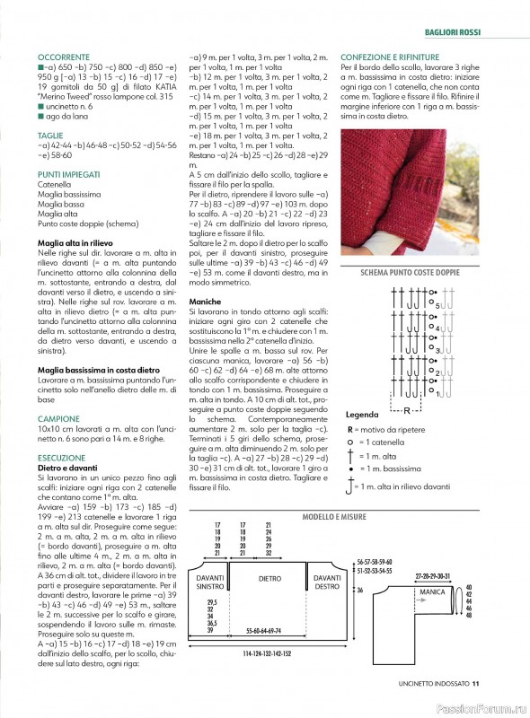 Вязаные проекты в журнале «Uncinetto Indossato №7 2024»