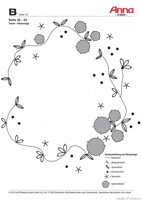 Коллекция проектов для рукодельниц в журнале «Anna №4 2022 Germany»