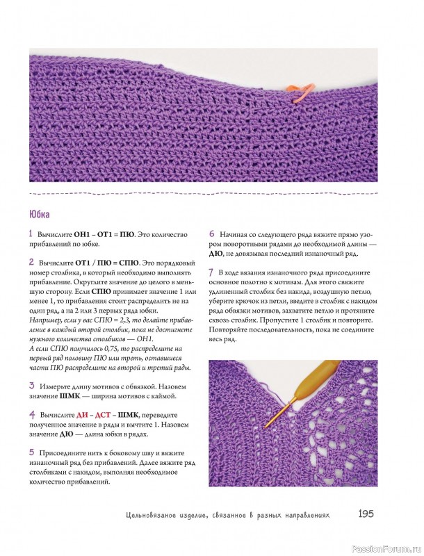 Вязаные проекты в книге «Конструктор бесшовных изделий». Продолжение