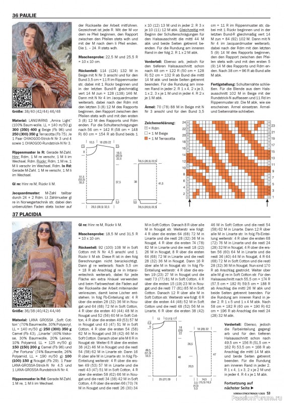 Вязаные модели в журнале «Verena Stricktrends №1 2025»