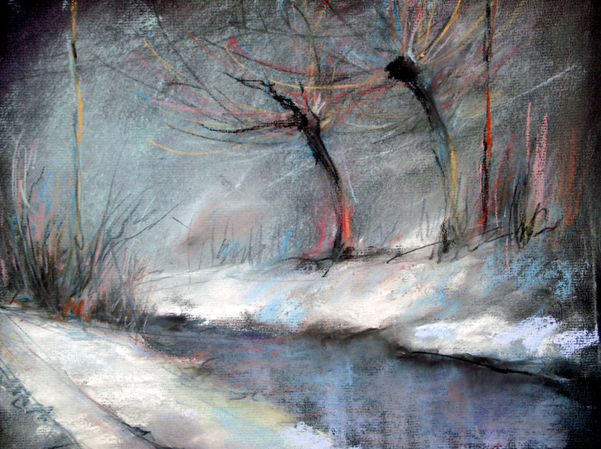 Бархатистая пастель...