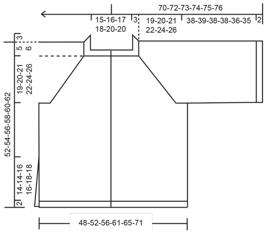 Летний кардиган от DROPS Design. Описание