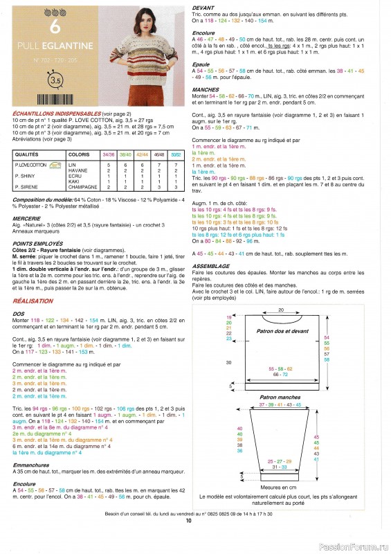 Модели из каталога Phildar 702.