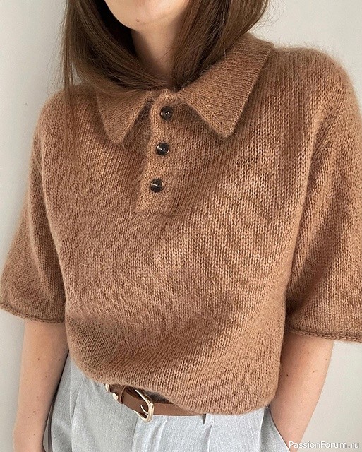 Футболка "MAREN-TEE" от MORECA KNIT. Описание