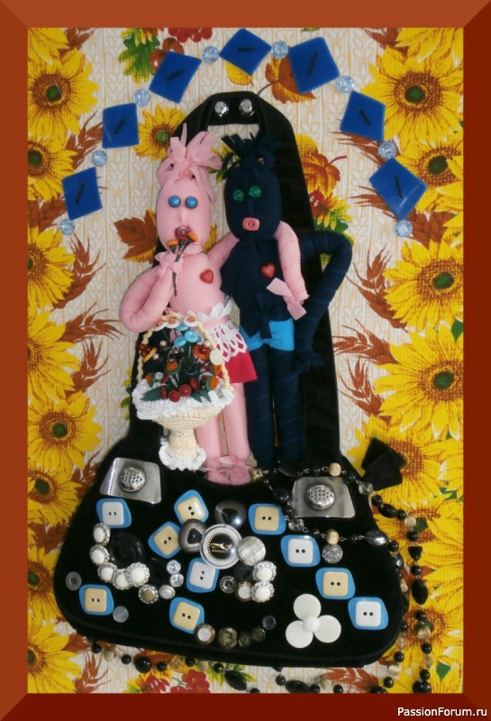 Триптих "Любовь к пуговицам"