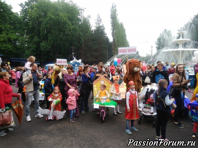 Парад детских колясок в Нижнем Новгороде