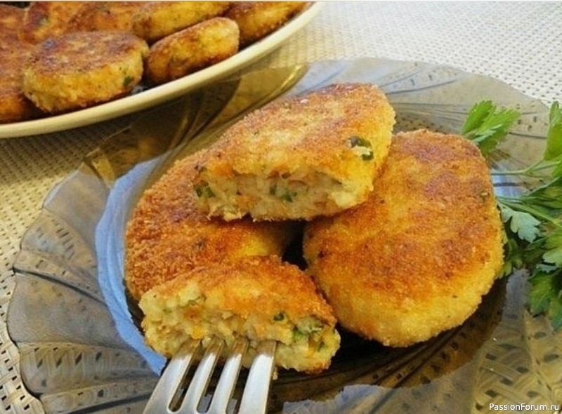 Монастырские котлеты. Рыбные