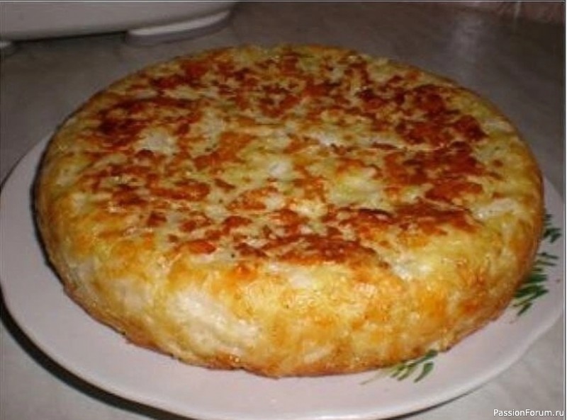 Пирог с капустой