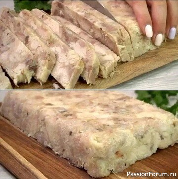 Сальтисон из курицы - отличная замена колбасе