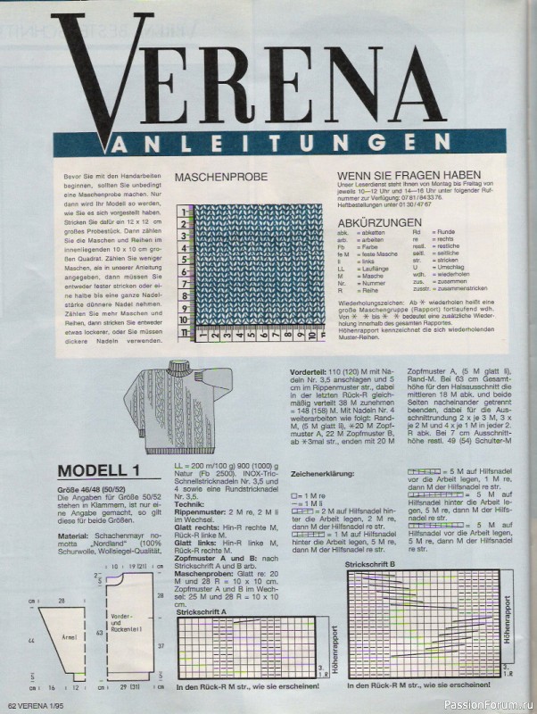 Журнал "Verena" №01 1995