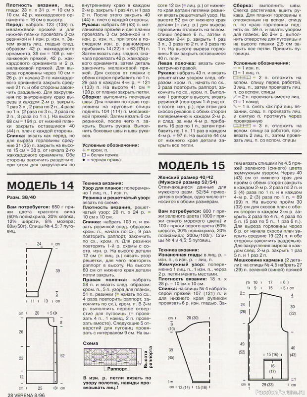 Журнал "Verena" №08 1996