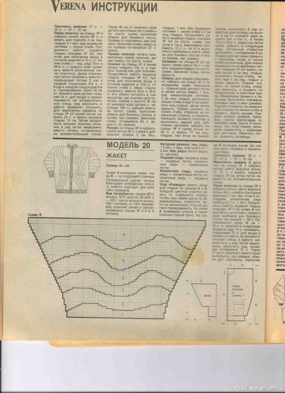 Журнал "Verena" №10 1991