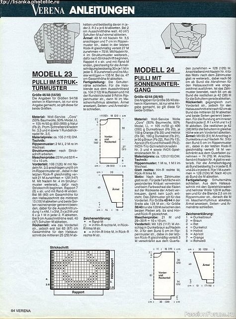 Журнал "Verena" №08 1991