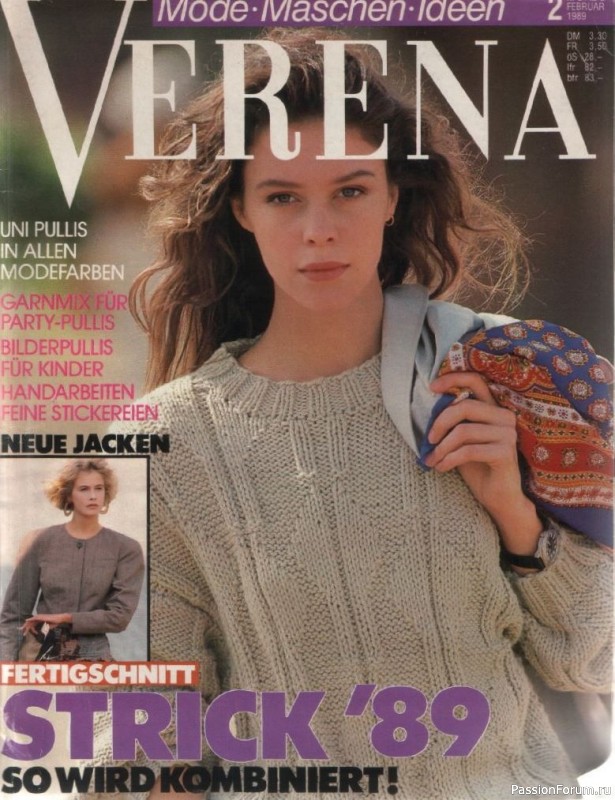 Журнал "Verena" №02 1989