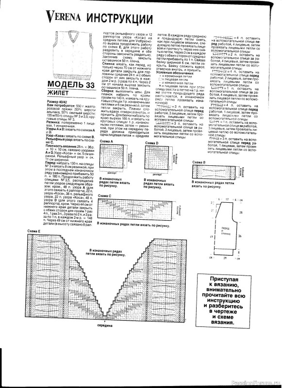 Журнал "Verena" №01 1994