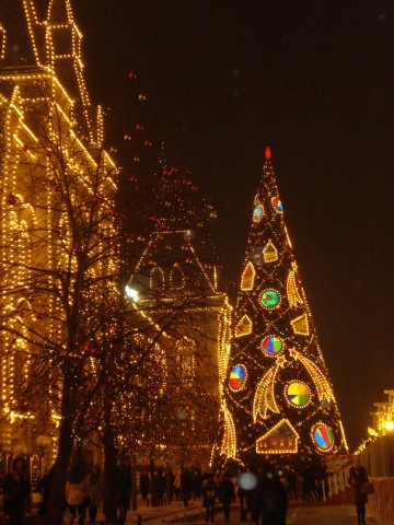 Предновогодняя Москва