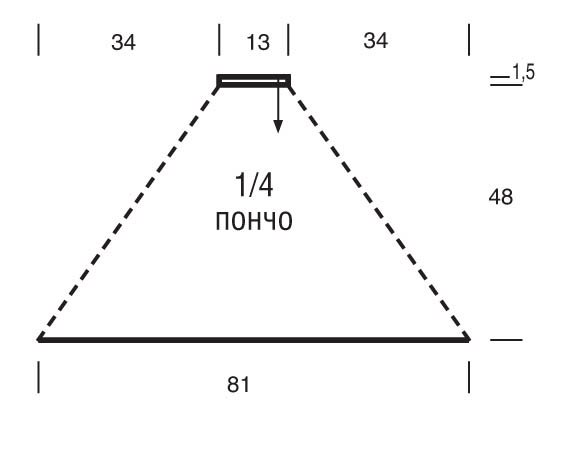 Пончо для лета