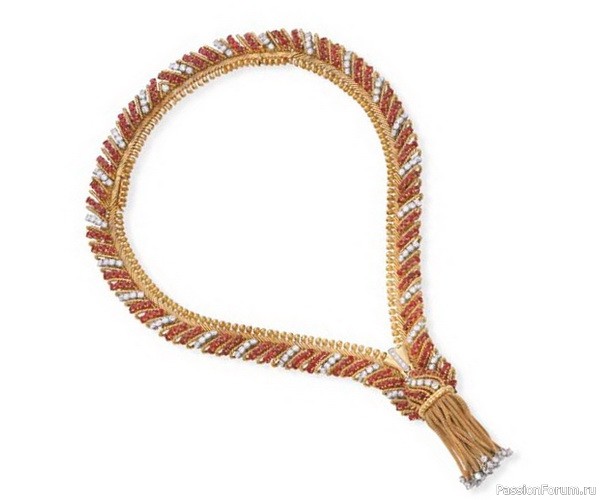 ​Van Cleef & Arpels. Ожерелье «Zip»