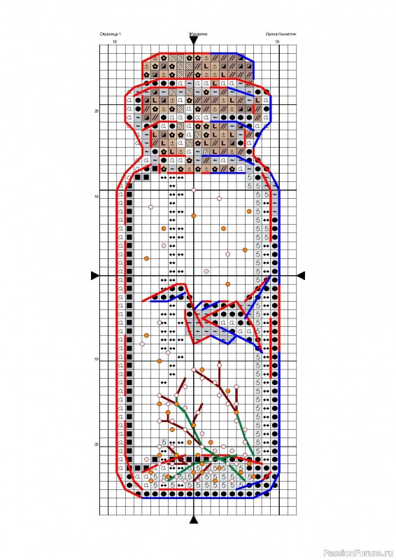 Ирина коноплич авторские схемы для вышивки