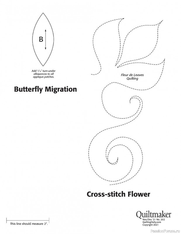 Журнал "Quiltmaker" №202 2021. Много схем!