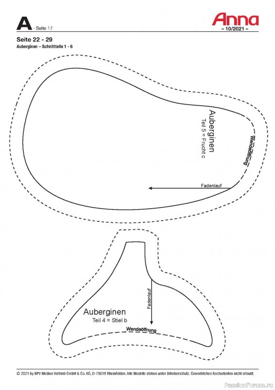 Журнал "Anna" №10 2021 Germany. Много схем!