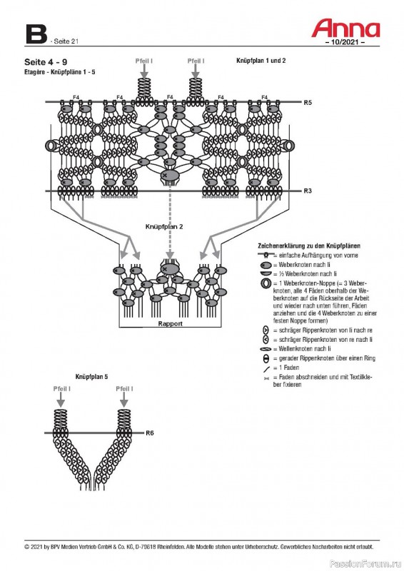 Журнал "Anna" №10 2021 Germany. Много схем!