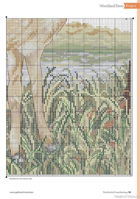 Журнал "The World of Cross Stitching" №311 2021. Много схем